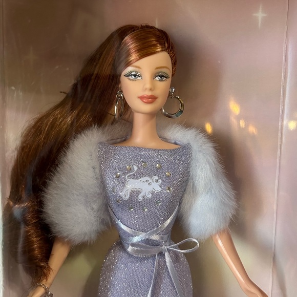 Barbie Doll in Sparkling Lavender Dress with Silver Accents - Picture 1 of 8